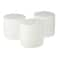 12 Packs: 3 ct. (36 total) Basic Elements&#x2122; White Pillar Candles by Ashland&#xAE;